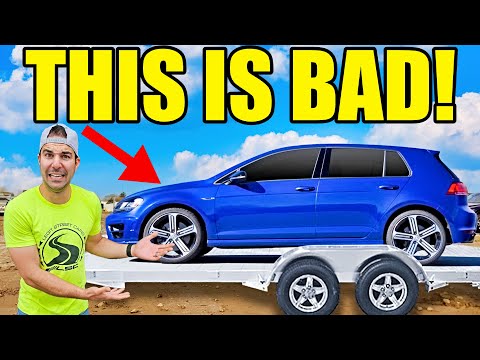 I Bought A VW GOLF R That Looked Perfect in Pictures! Discovered The Truth 1000 Miles From Home!