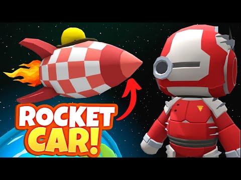 Unlocking the SECRET Rocket Car in the Wobbly Life Space Update!