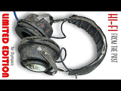 1980 ⚙️ RESTORATION Lafayette F-990 (TDS-1) ✅ RETRO headphones 🎧 that THROWN AWAY! (Real restore)