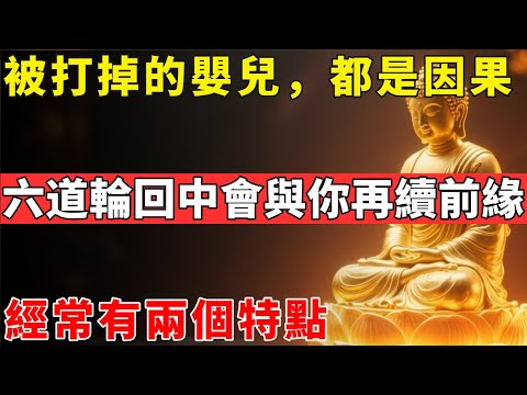 送子觀音揭示：被打掉的嬰兒，都是因果！六道輪回中會與你再續前緣，經常有兩個特點#佛光心境#佛陀#佛學#佛教#禪修#佛法智慧#佛教故事#佛教文化