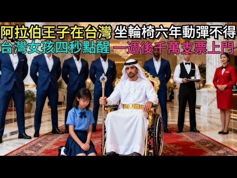 阿拉伯王子在台灣坐輪椅六年，被台灣女孩一句「四秒就能站」點醒；一週後，千萬支票出現在她家門口！#小说 #完结文 #一口氣看完 #温馨治愈 #情感 #老年故事