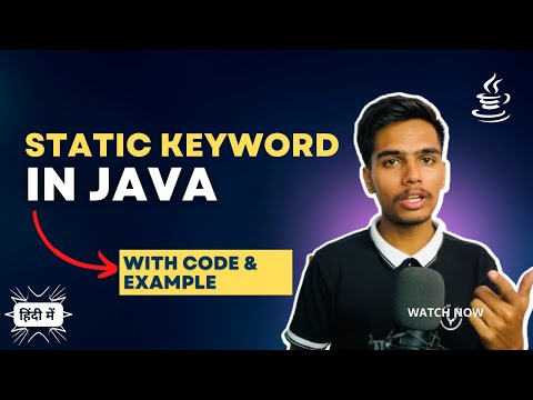 Static keyword in Java - Static variables, Static Methods and Static Blocks in Java