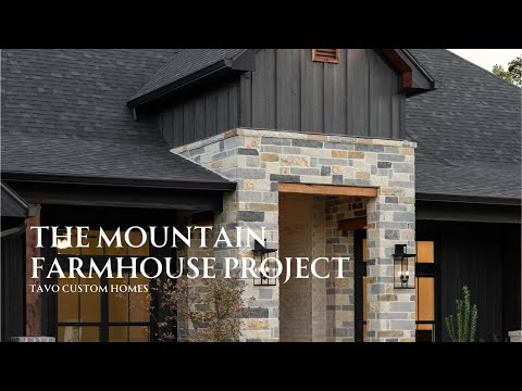 First look at our Mountain Farmhouse Spec Project by Tavo Custom Homes!