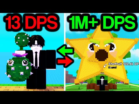 Trading From Cactus to Titanic Starfruit In 10 Hours on Plants Vs Brainrots