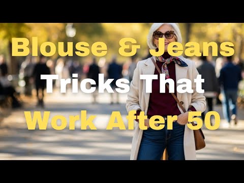 7 genius blouse and jeans styling hacks to look 10x more expensive over 50 