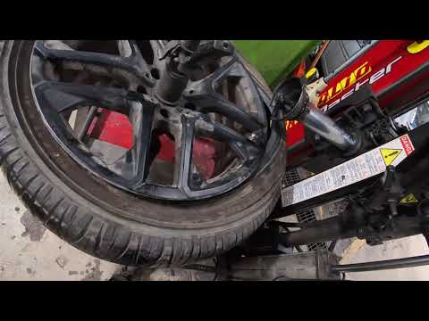 G-63 Mercedes Benz Installing 4 Winter Tires