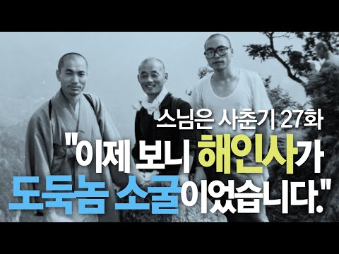 스님은 사춘기 27화. "이제 보니 해인사가 도둑놈 소굴이었습니다."