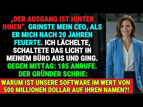 Nach 20 Jahren gefeuert: Die $500-Millionen-Software war auf meinen Namen!