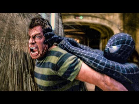 Peter Gets The Symbiote Suit And Destroys Sandman!