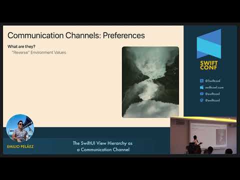 SwiftConf 2023 – Emilio Peláez: The SwiftUI View Hierarchy as a Communication Channel
