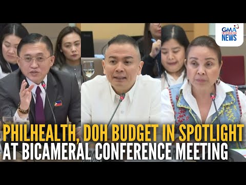 PhilHealth, DOH budget in spotlight at Bicameral Conference Meeting | GMA Integrated News