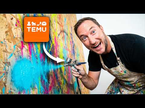 I Bought Random Art Supplies from TEMU (the last one is CRAZY!)