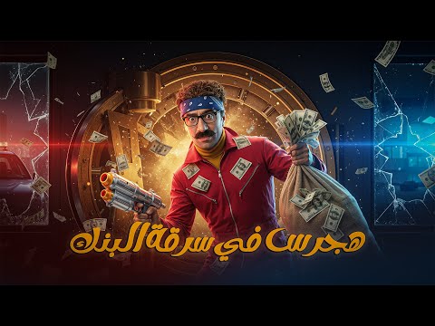 هجرس في سرقة البنك | بطولة محمد سلام | Hagras IN Bank Robbery