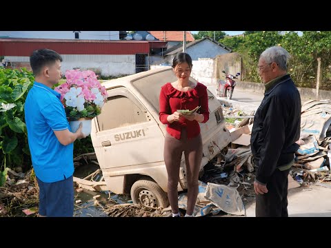 Time-lapse video: Girl restarts abandoned Suzuki truck (500kg) and turns it into a masterpiece🛠🛠🛠