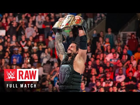 FULL MATCH: Sheamus vs. Roman Reigns | WWE Title Match: Raw, Dec. 14, 2015
