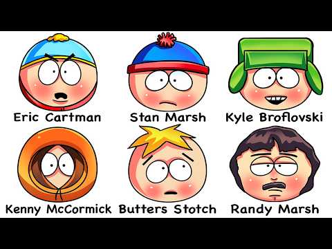 Every SOUTH PARK Character Explained In 14 Minutes
