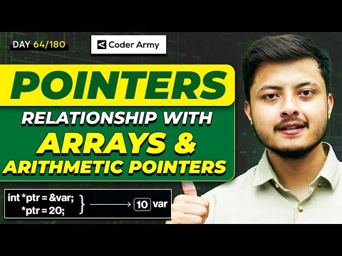 Pointers Relationship with array || Arithmetic Pointers