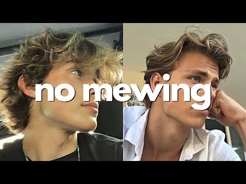 how to get a sharp jawline (without mewing)