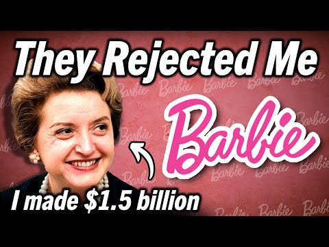 Boss: "Your idea sucks", Mom: Invents Barbie and Makes $1.5 Billion