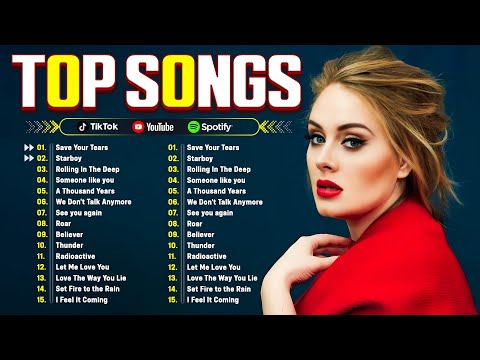 Adele, Maroon 5, The Weeknd, Ed Sheeran, Rihanna, Dua Lipa, Bruno Mars 🍁 Billboard Top 50 This Week