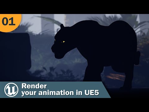 Render your animation in Unreal Engine 5 - PT 01 - Animation Import and Quixel Megasacan Sets