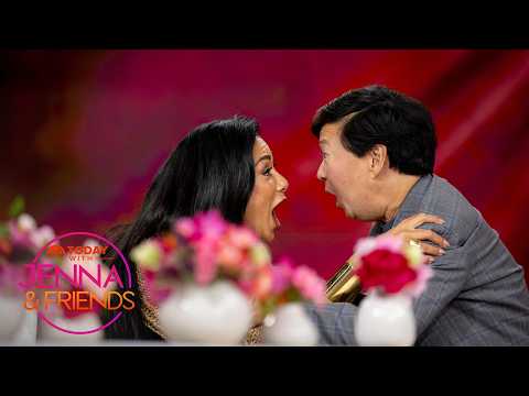 Nicole Scherzinger surprises guest co-host Ken Jeong on TODAY
