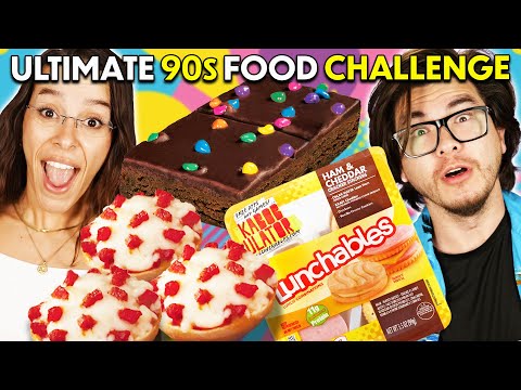 Ultimate 90s Food Challenge!