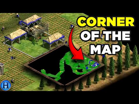I Moved my Town Center to the Corner in DARK AGE | AoE2