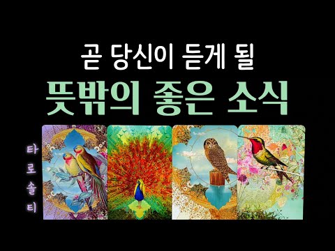[타로카드/종합운] 곧 당신이 듣게 될 ‘뜻밖의 좋은 소식’ (+ 변화 예측 / 시기별 흐름 / 현실적 대처 조언)