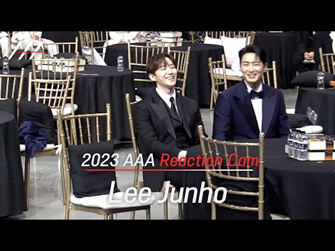 [#AAA2023] Lee Junho 2023 Asia Artist Awards Reaction Cam