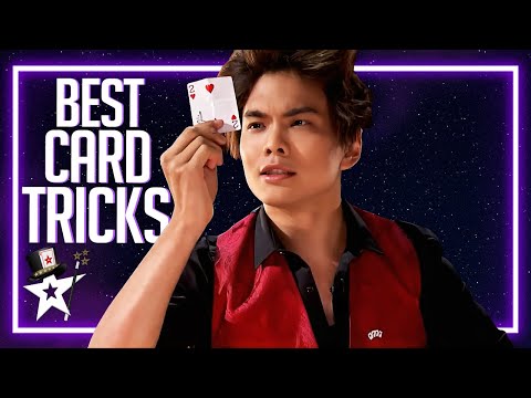 8 INCREDIBLE Card Magicians on Got Talent!