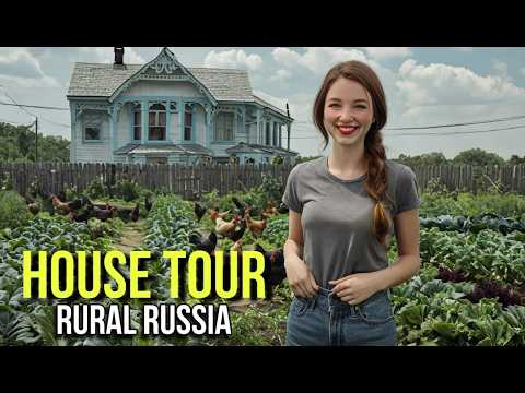 I Bought a HOUSE in a SIBERIAN Village! SOVIET HOUSE TOUR & My New Farm in Rural Russia🏡