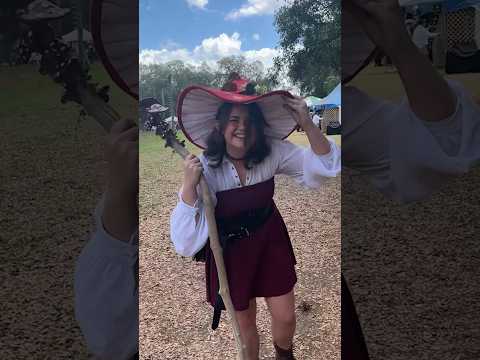 Going to a Renaissance Fair as a Mushroom Witch