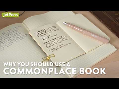 How to Set Up A Commonplace Book You’ll Actually Use ✨📓