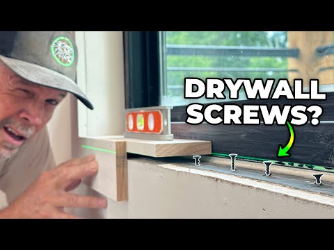 Dad's Simple Trick for PERFECT Window Trim!