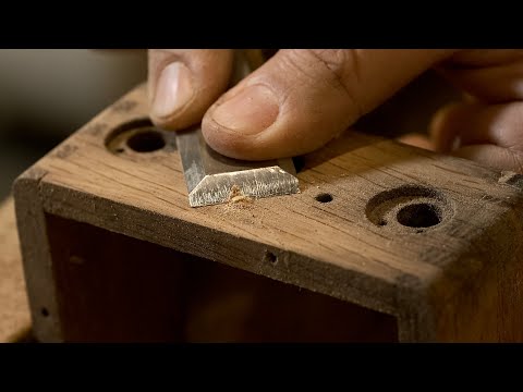 Antique Wooden Door Bell Case - Restoration