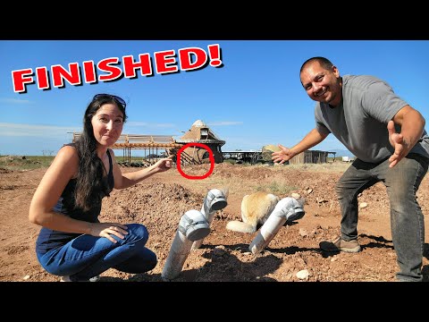 Completing The Install Of Our Earth Tube Air Conditioning System | Zero Electricity HVAC