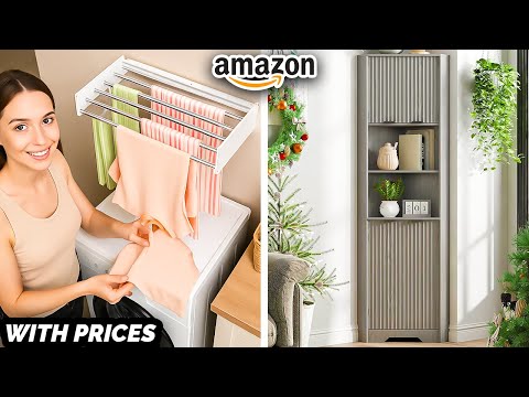 25 New AMAZON FINDS for TINY Apartments | Smart Space Saving Furniture Ideas [With Prices]