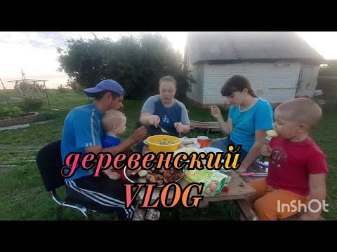 VIOG💥даёшь шашлык каждый день👍🔥🍽. многодетная семья в деревне