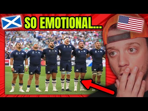 American Reacts to Emotional Scottish National Anthem Rugby Singalong
