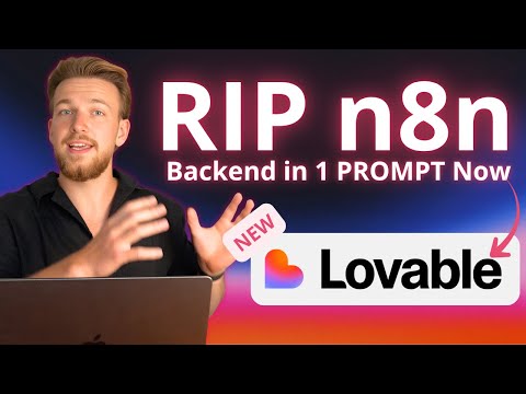 Build a FULL AI App in 3 prompts (NEW LOVABLE Cloud + AI update)