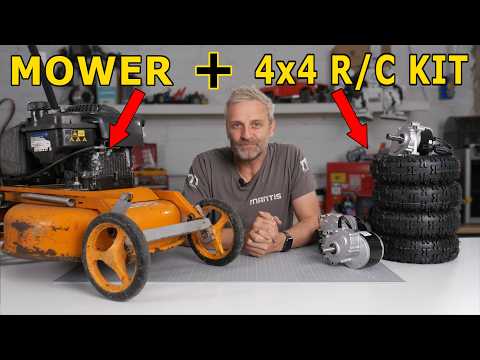 I Built a 4x4 Radio Controlled Mower!