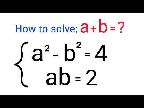 A Nice Math Olympiad  Algebra Problem.