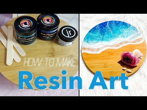 How to Create Realistic Ocean Waves with Resin (Part 1) | Blu Cherry Art Studio