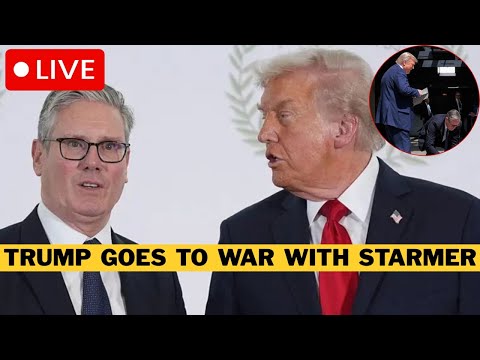 🚨 LIVE: Trump SUSPENDS Trade Deal With UK - Diplomatic WAR
