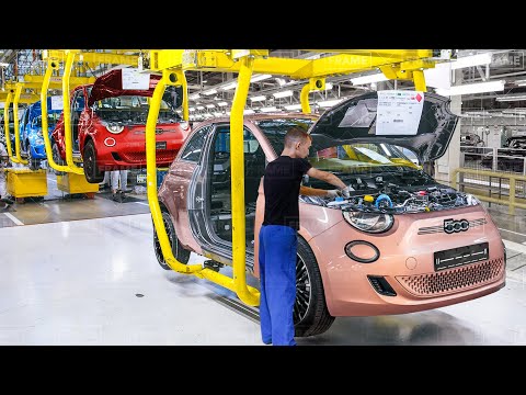 Inside Best Italian Factory Producing the Iconic Fiat 500 From Scratch
