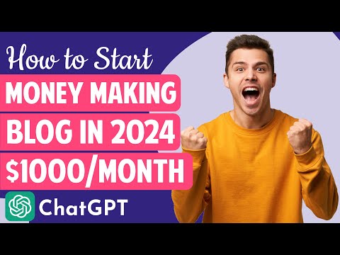 How to Start a FREE Money Making BLOG with Chat GPT & WordPress 2024