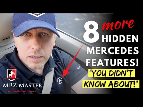 🔴 8 More Hidden Mercedes Features - You Didn't Know About 🔴-Tips & Tricks!