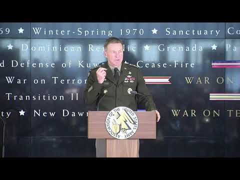 AUSA Coffee Series: Gen. James C. McConville - Mar. 8, 2022