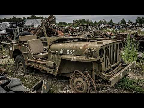 Rescuing an 80-Year-Old WWII Willys Jeep That Was ABANDONED For Years!